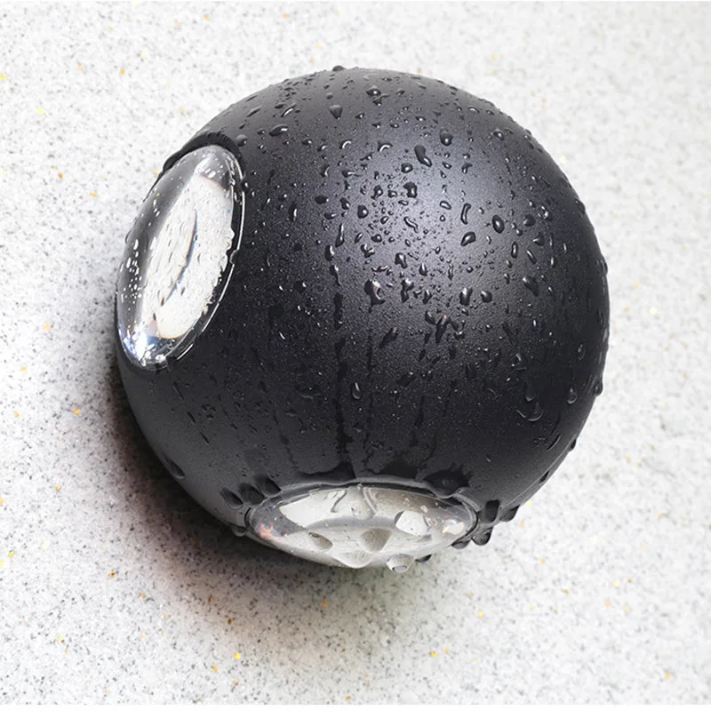 Четырехстороннее освещение открытый настенный светильник IP54 Водонепроницаемый