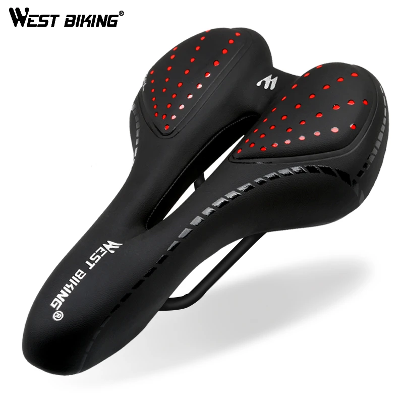 

Mountain Bike Saddle Bicycle Cycling Seat Silicone Skidproof Road MTB Saddle Seat Silica Gel Cushion Bicycle Saddle Comfortable