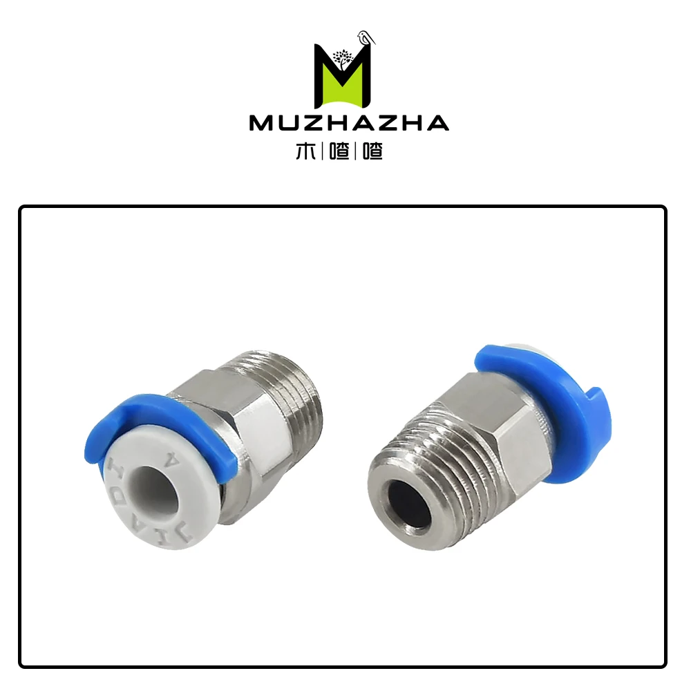 Пневматические фитинги соединитель прямой пневматический медный принтер для Ender