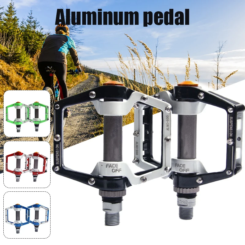 

Mountain Bike Pedals Non Slip Aluminum Alloy Fixed Bearing Bicycle Pedals HA