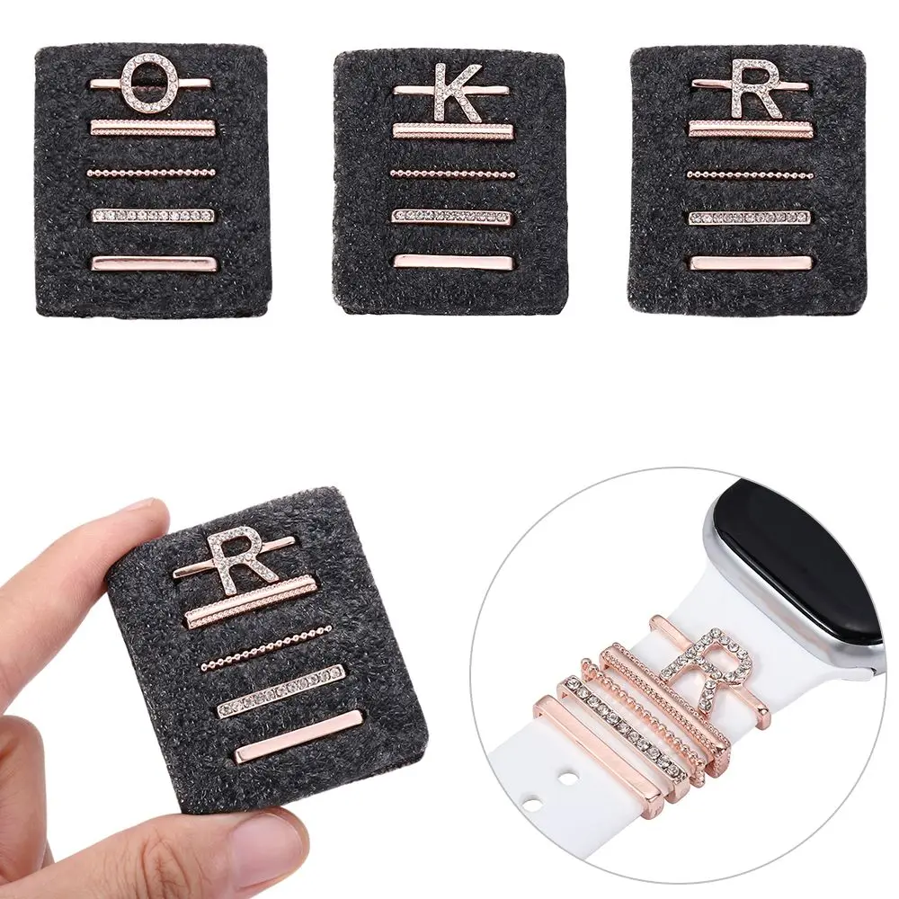 Металлические подвески в виде букв золотого цвета декоративное кольцо для