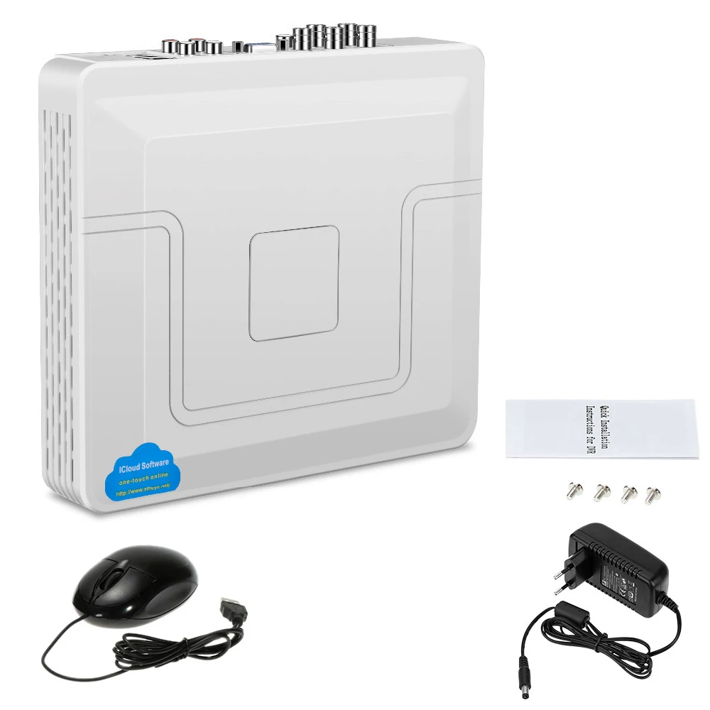 

H.264 Onvif 4- 8Ch CCTV 1080N 5 1 AHD- TVI CVI Mini NVR IP- PTZ