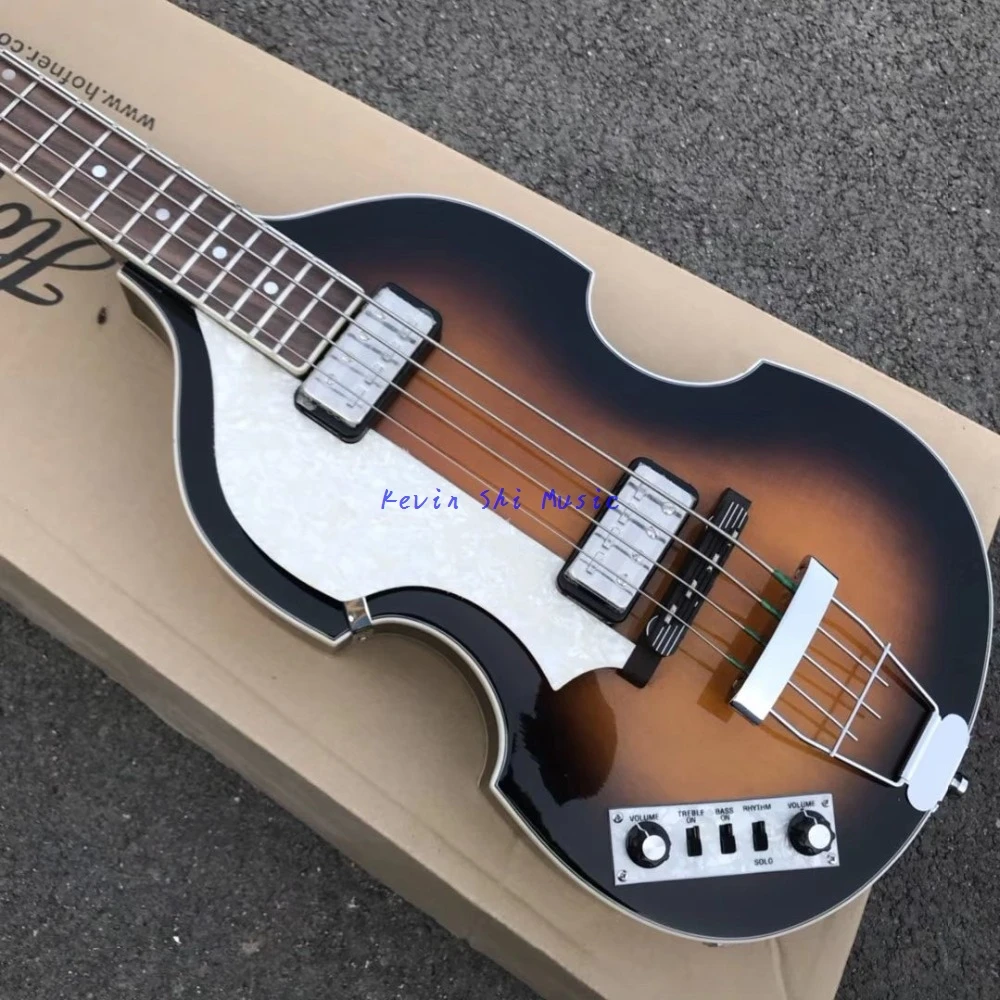 Новинка 2020 lefty Hofner Современная серия басов леворукий HCT-500/1-SB бас BB2 3 шт. шейный