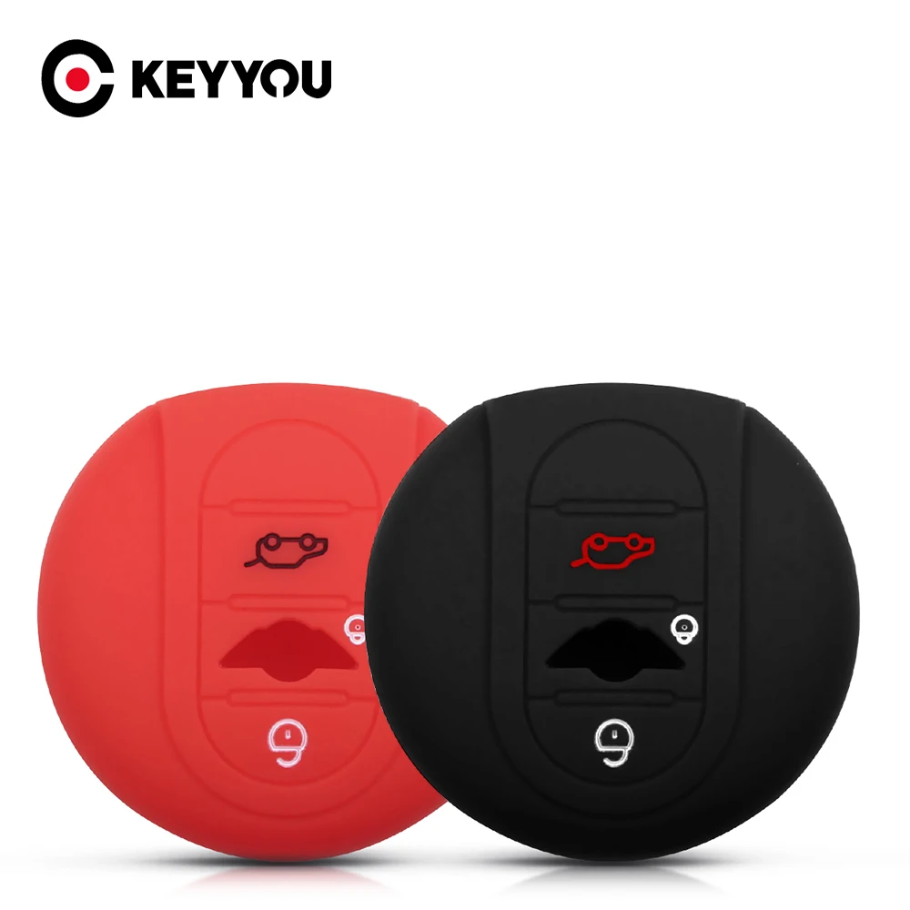Силиконовый чехол KEYYOU для BMW Mini Cooper S JCW ONE + F54 F55 F56 F57 F60 2014 2015 | Автомобили и