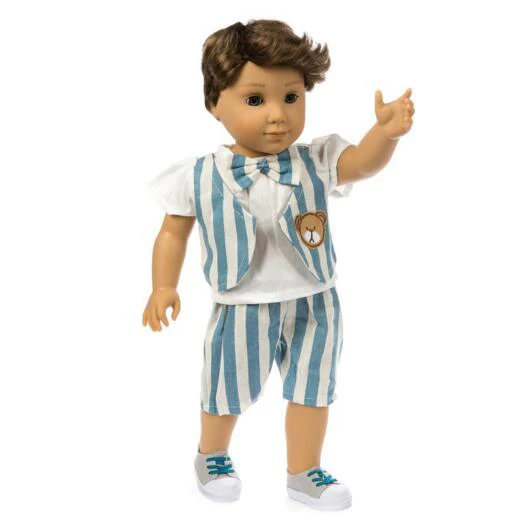 43 см детская кукла розовое платье принцессы с цветочным рисунком для 18 &quotДевочка