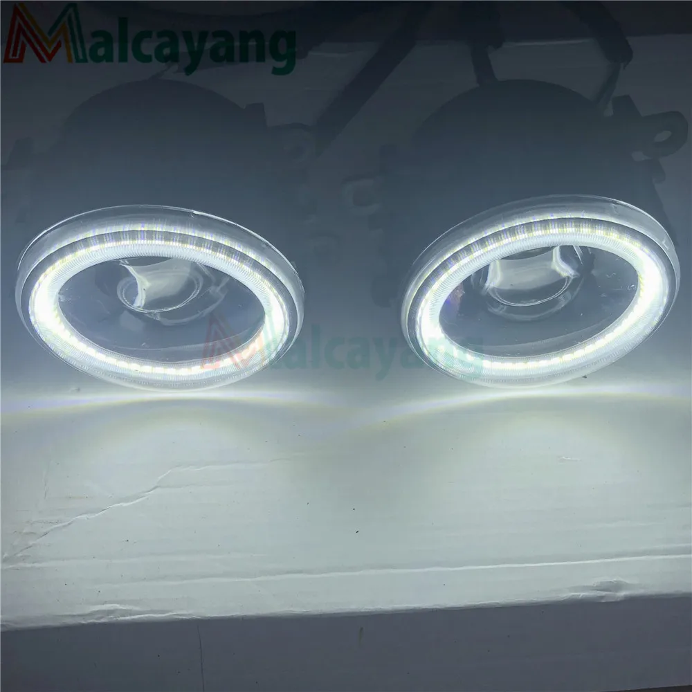 Светодиодный передние противотуманные фары круглые для Renault MEGANE Laguna Kangoo SCENIC THALIA