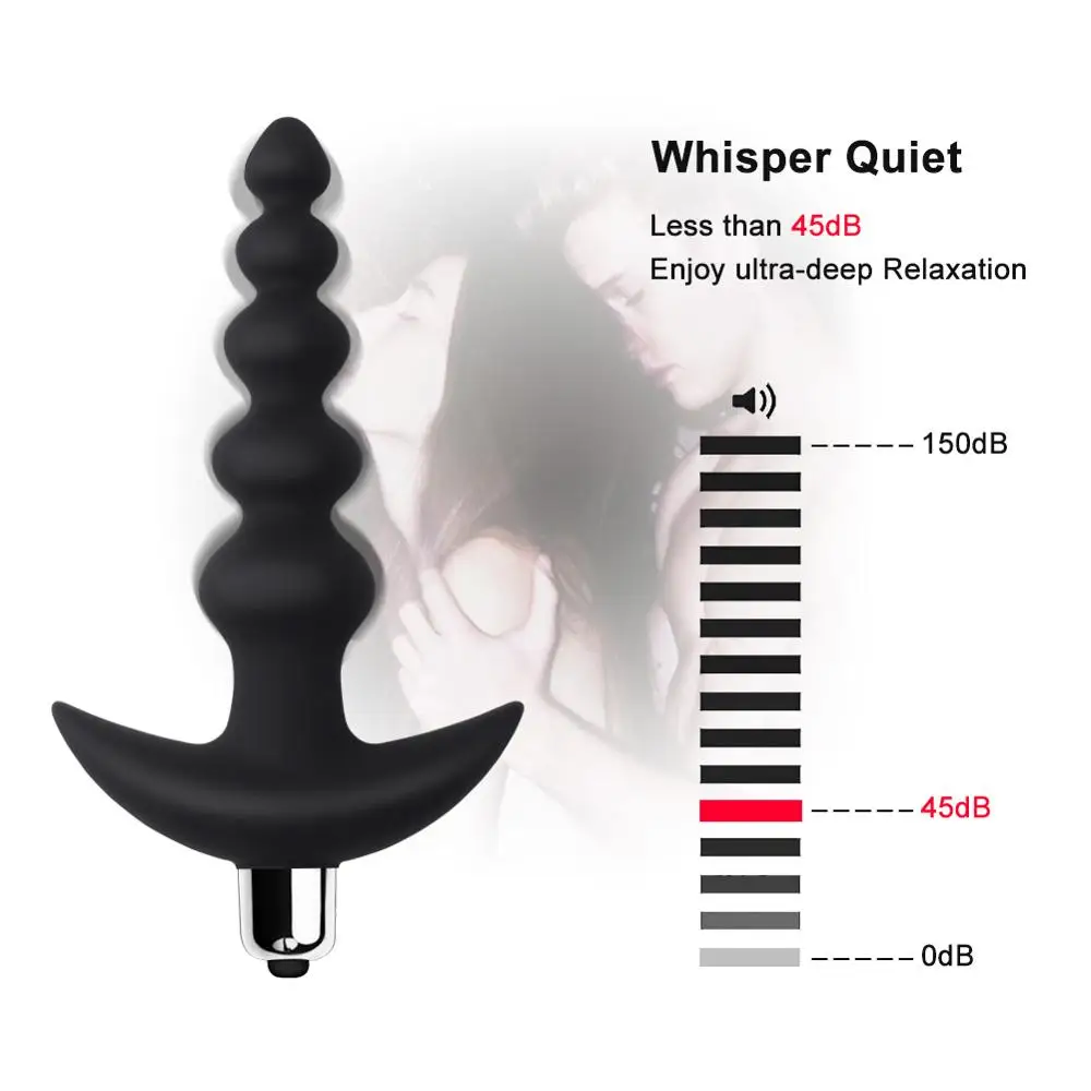 Мужской массажер простаты 16 скоростей анальные шарики фаллоимитатор