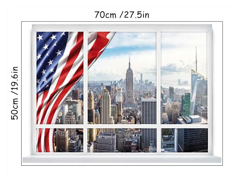 Городской автомобиль автобус Лондон улица вид поддельные 3d окна стены