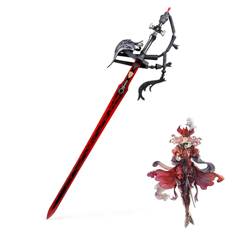 

Game Final Fantasy XIV FF14 Red Mage Prop Cosplay Replica Sword Weapons for Halloween Christmas Fancy Party Anime Show Props