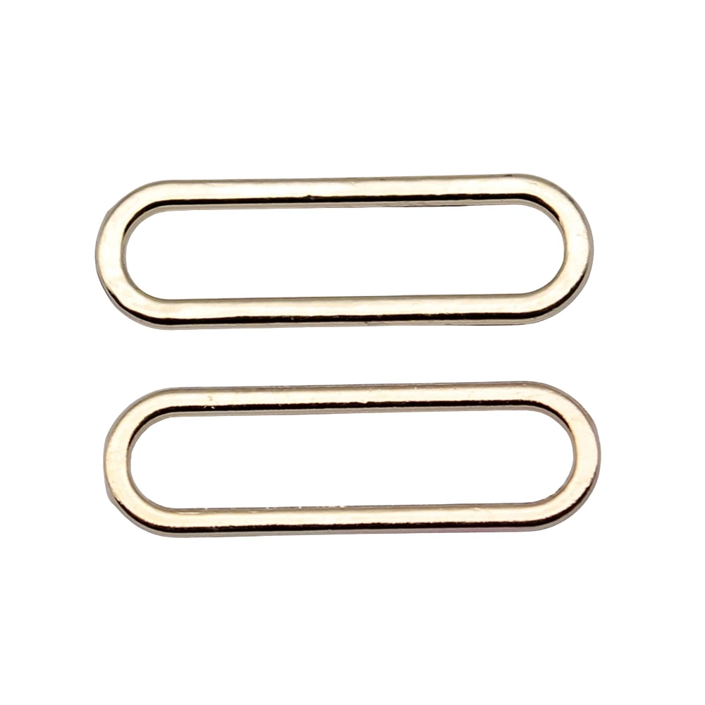 

WYSIWYG 10pcs 6x20mm/14x45mm Elliptical Circle Charms Pendant DIY Metal Jewelry Making High Quality KC Gold Color Earring Making