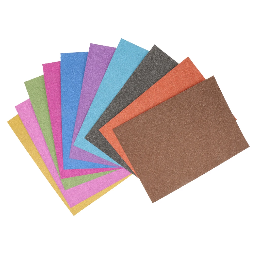 10 листов/упаковка бумажная блестящая бумага для творчества|Штампики| |