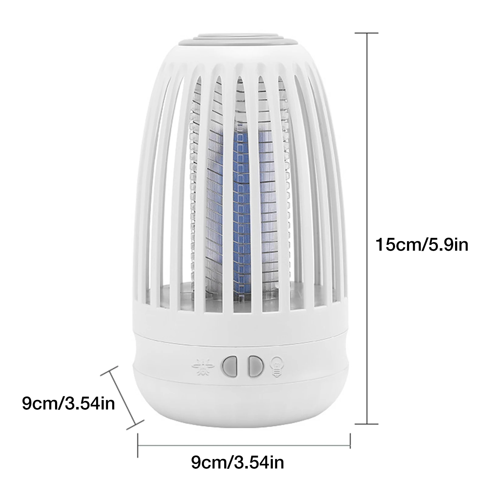

2-in-1 Mosquito Killer Lamp Outdoor Portable USB Rechargeable Tent Lamp For Mosquito Killer Lamp Used For Indoor Garden Camping