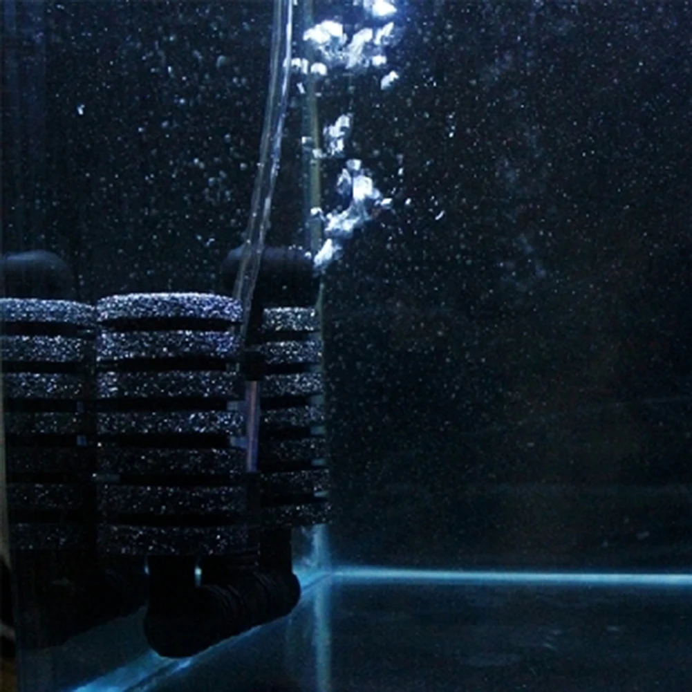 Одноголовый/двухголовый Биохимический губка аквариум аквариумный воздушный