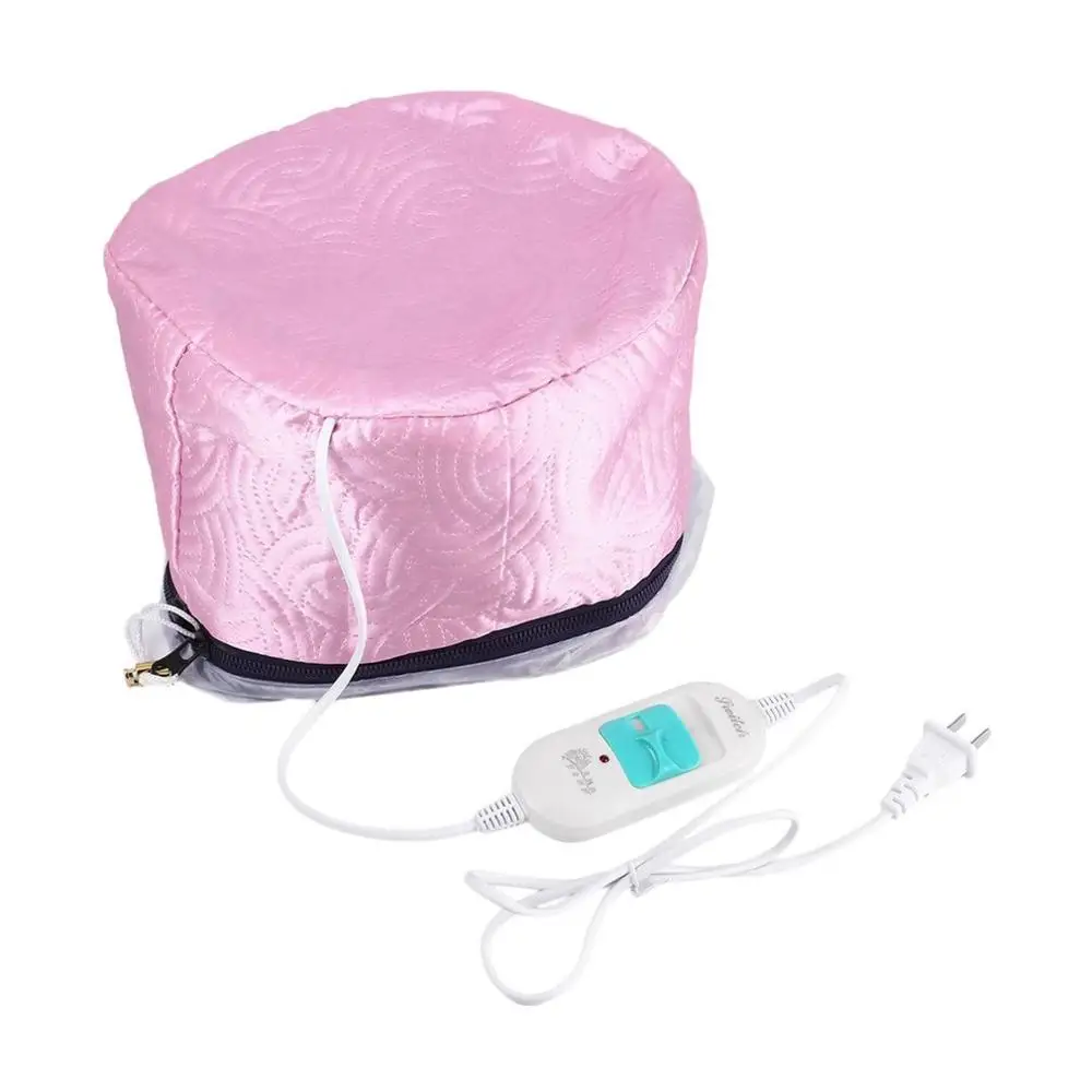 Electric Hair Steamer Cap Dryers Thermal Treatment Hat Beauty SPA Nourishing Hair Styling Electric Hair Care Heating Cap US Plug