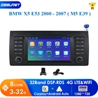 4G GPS Android 10,0 Автомобильный мультимедийный плеер 7 дюймов для Bmw X5 E535 серии E39M5 навигация Радио стерео Bluetooth WIFI Carplay DVR