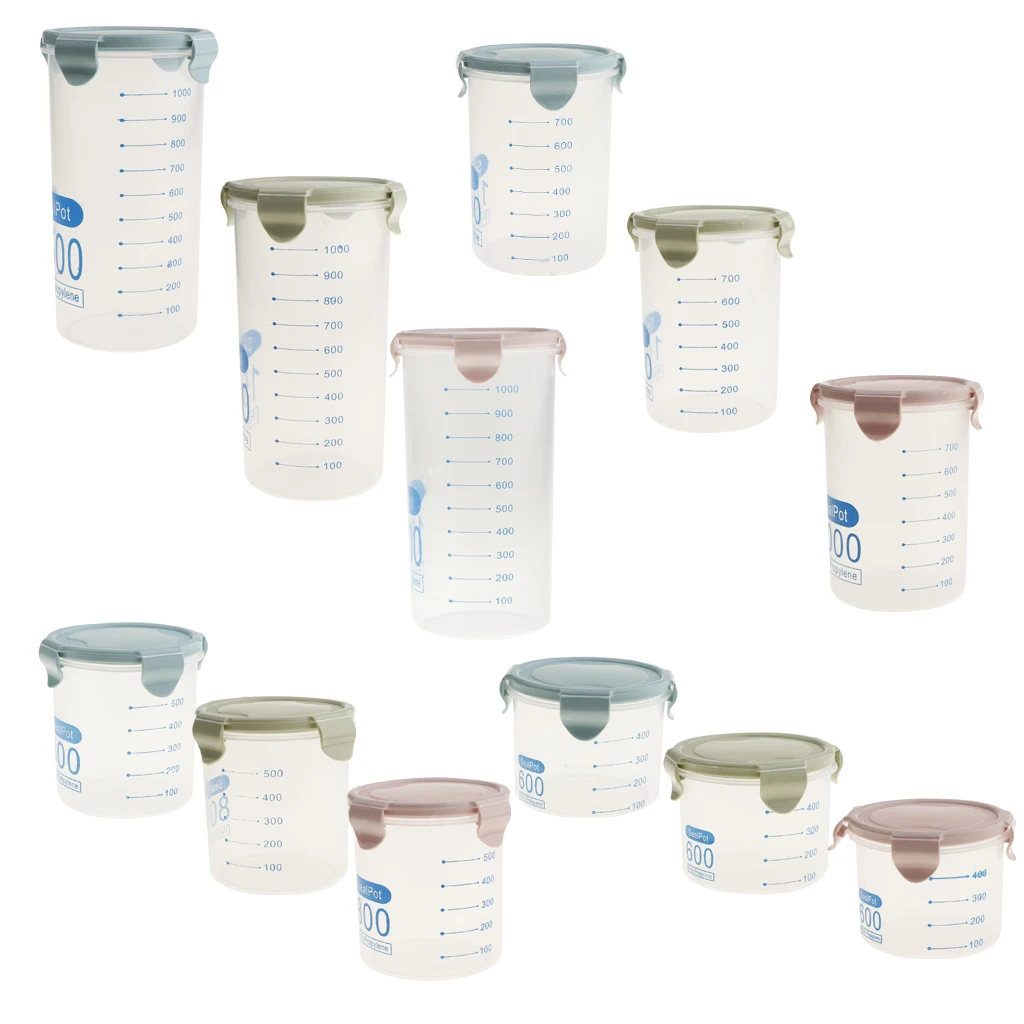 

Пластиковые контейнеры с крышкой Stow контейнер для крупы для хранения еды, закусок, кухни