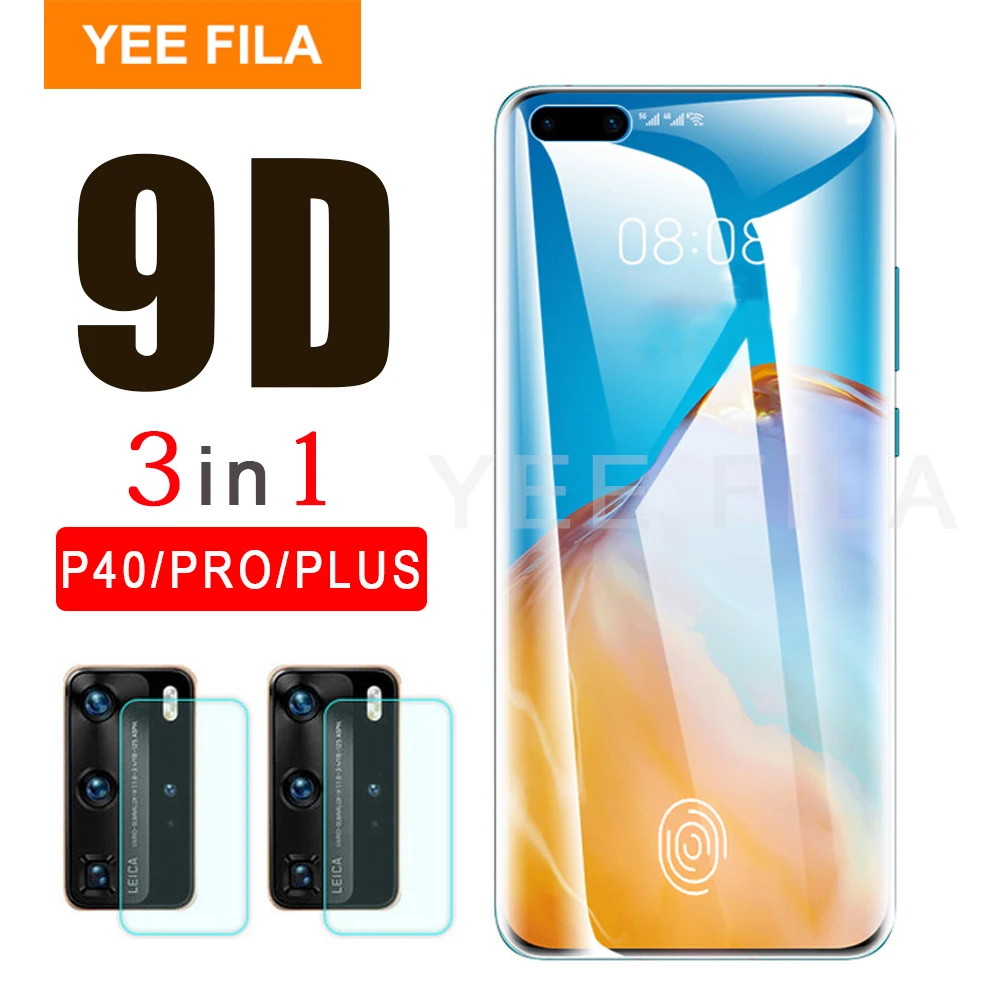 Гидрогелевая пленка для Huawei P40 Pro Plus P 40 P40Pro Защитное стекло задней камеры объектив