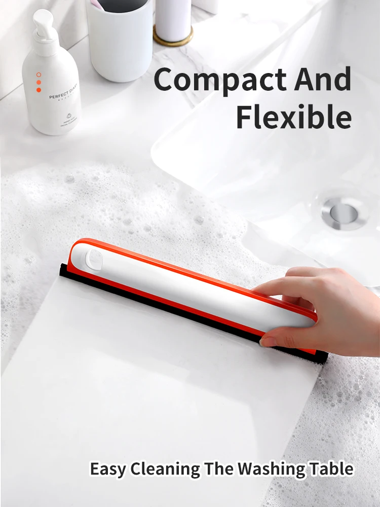 joybos shower squeegee window glass wiper scraper cleaner blade for mirror desktop hanging storage bathroom car accessories jx97 free global shipping