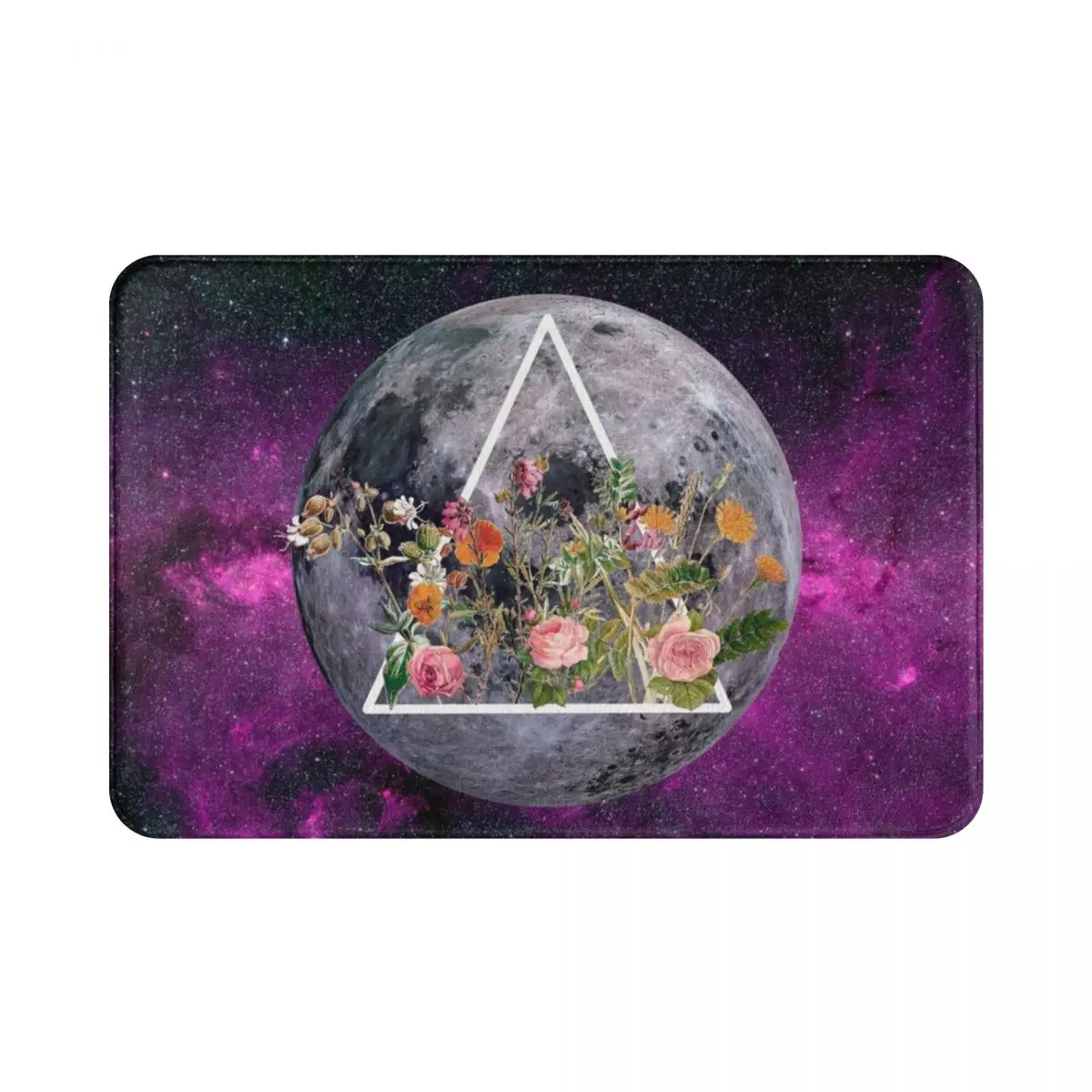 

Цветущий полиэстеровый Коврик для прихожей, коврик, коврик для ног, нескользящий Противоскользящий коврик для входа, кухни, спальни, балкон...