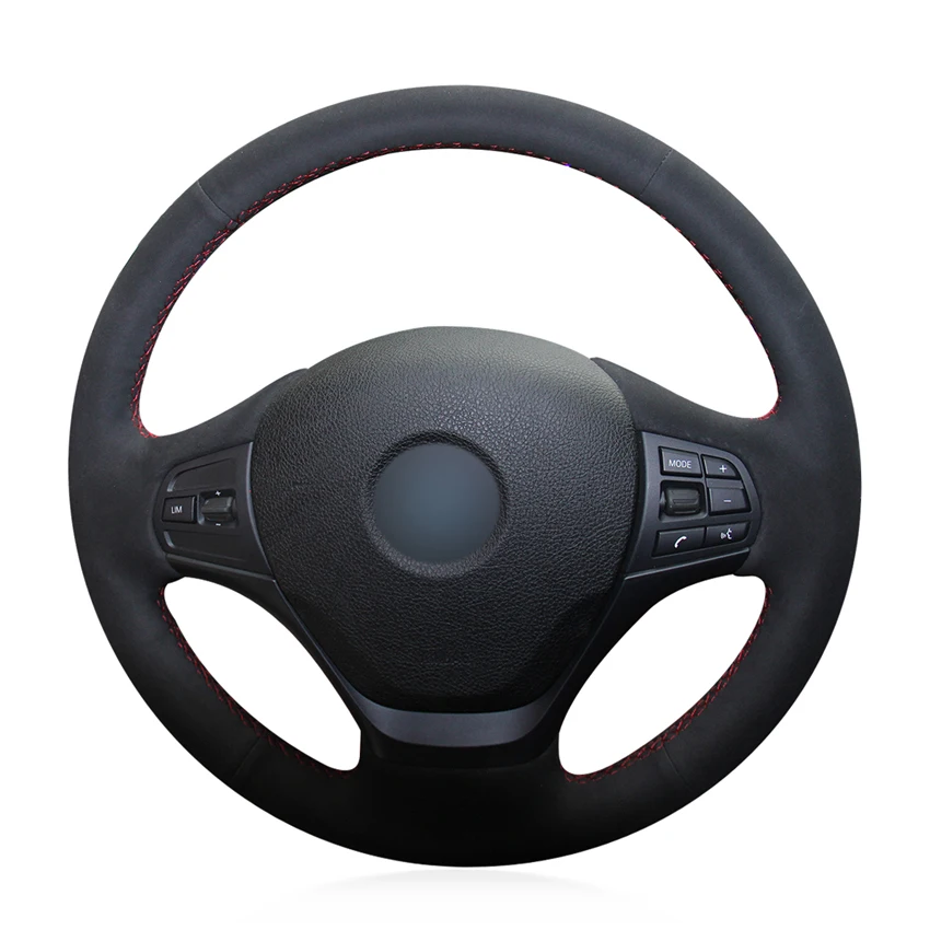MEWANT черный замшевый кожаный чехол на руль для BMW M Sport G30 G31 G32 G20 G21 G14 G15 G16 X3 G01 X4 G02 X5 G05