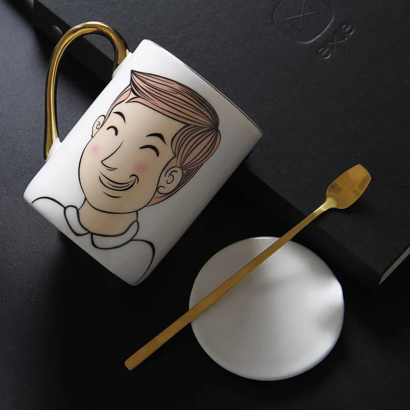 1 штука подарок любимому стилю керамическая креативная кружка чайная чашка