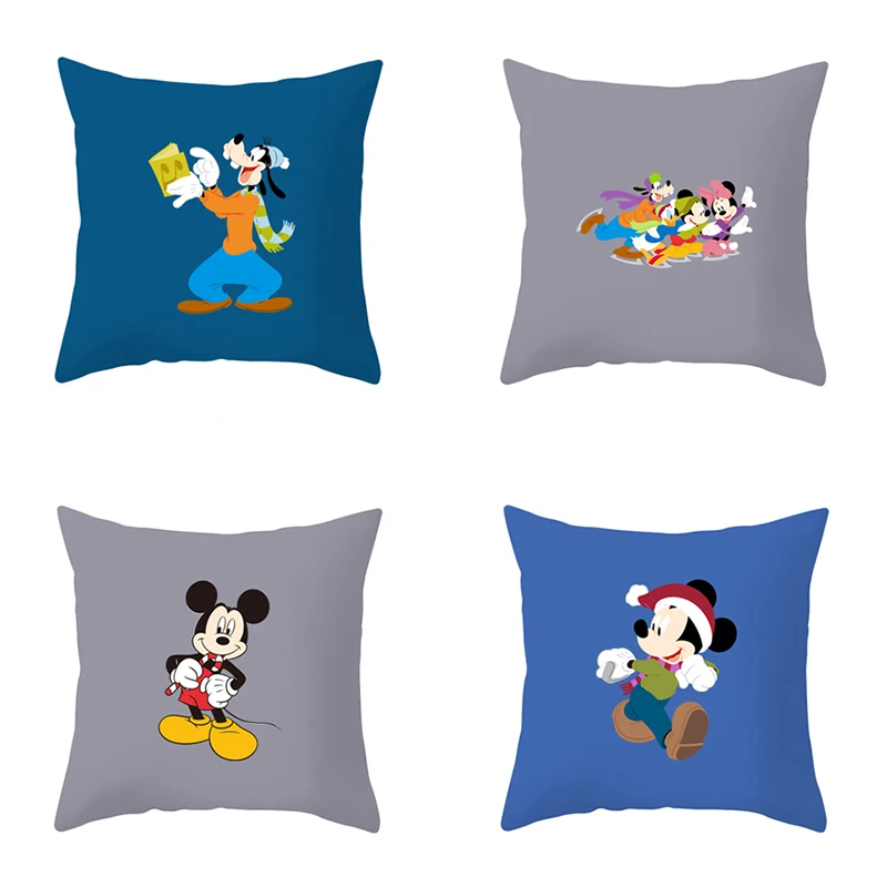 Мультфильмы Disney Микки и Минни Маус декоративный чехол для подушки прекрасный