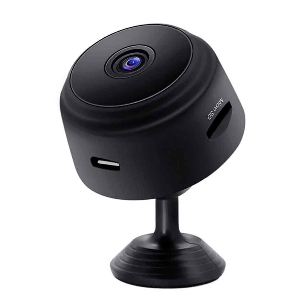 Мини Беспроводная Скрытая шпионская камера Wifi IP Домашняя безопасность DVR ночное