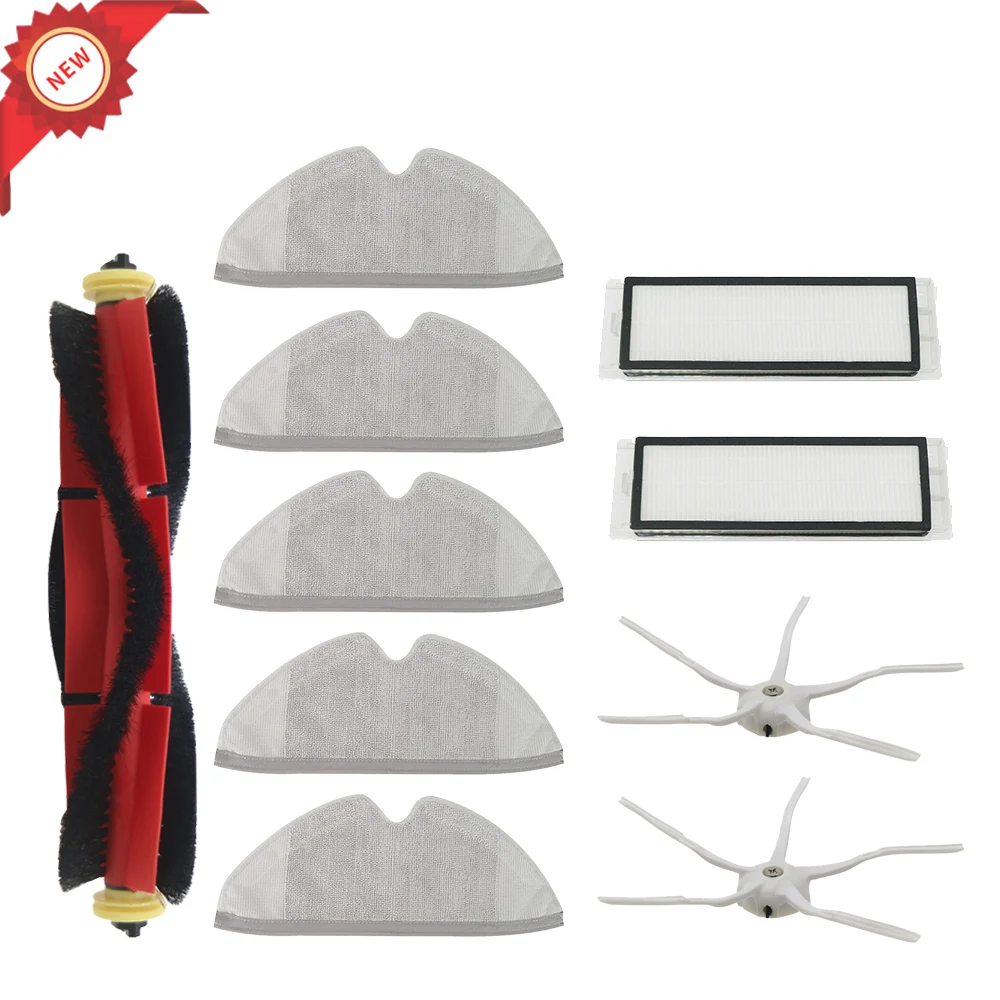 

Щетка для чистки Roborock S5, S6, T6, E2, E35, T4, T7, T7PRO мягкая силиконовая кисть, 2 шт.