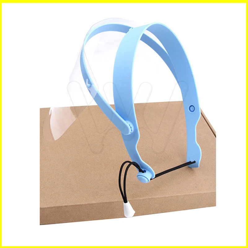 10 шт. пластиковые маски для защиты лица съемные козырьки | Красота и здоровье