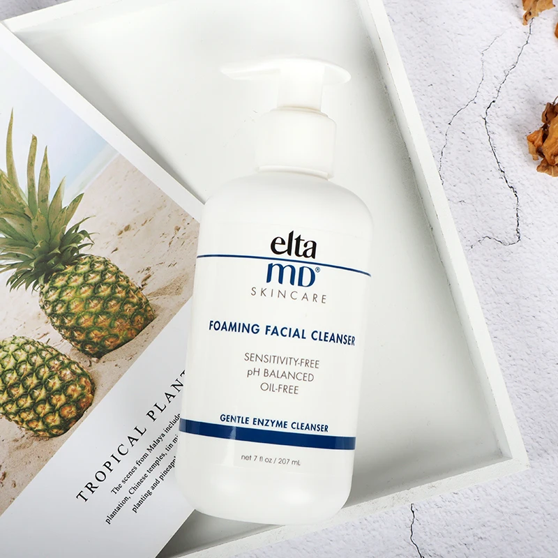 

Аминокислотное очищающее средство American Elta MD, глубокое очищение, мягкое средство для снятия макияжа, очищающее средство, восстанавливающее ...