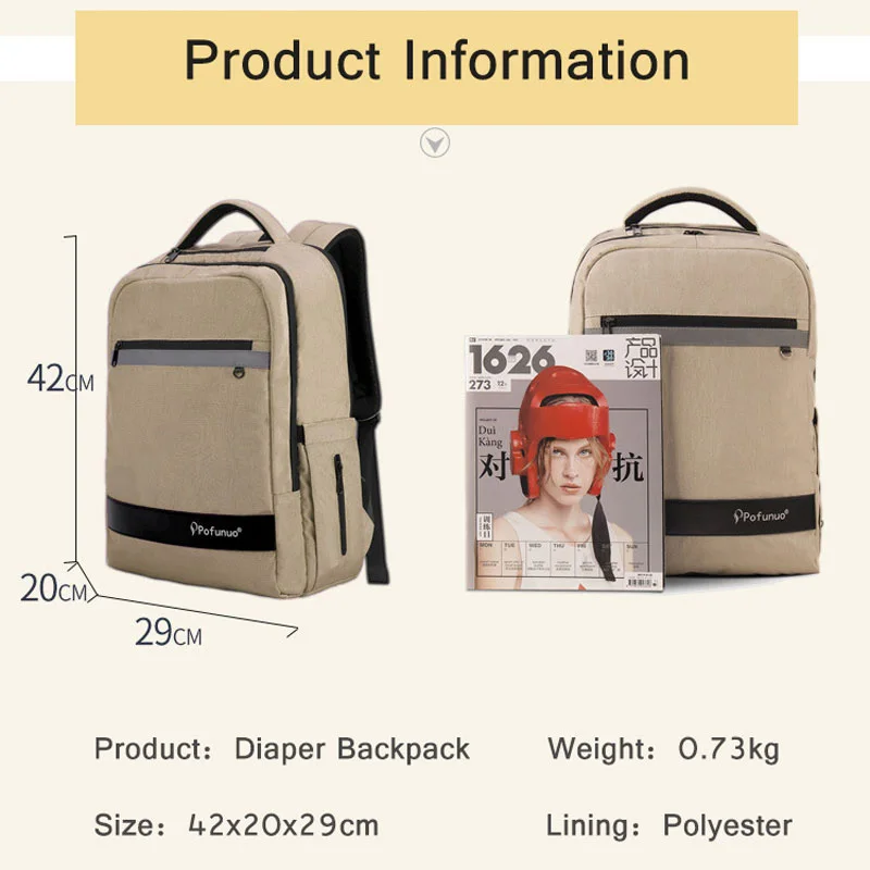 Сумка для мамы и ребенка многофункциональная сумка подгузников полезный рюкзак