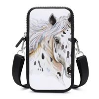horse shoulder bag gifts vintage mobile phone bag work female purse