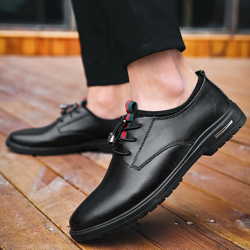 

Sapato Masculino Man Leather Oxfords Casual Shoes 2020 Luxury Brand Gentleman Shoes Men Footwear Sapatos Masculino Buty Meskie