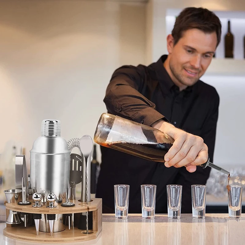 Набор коктейльных шейкеров набор для приготовления коктейлей 750 мл из
