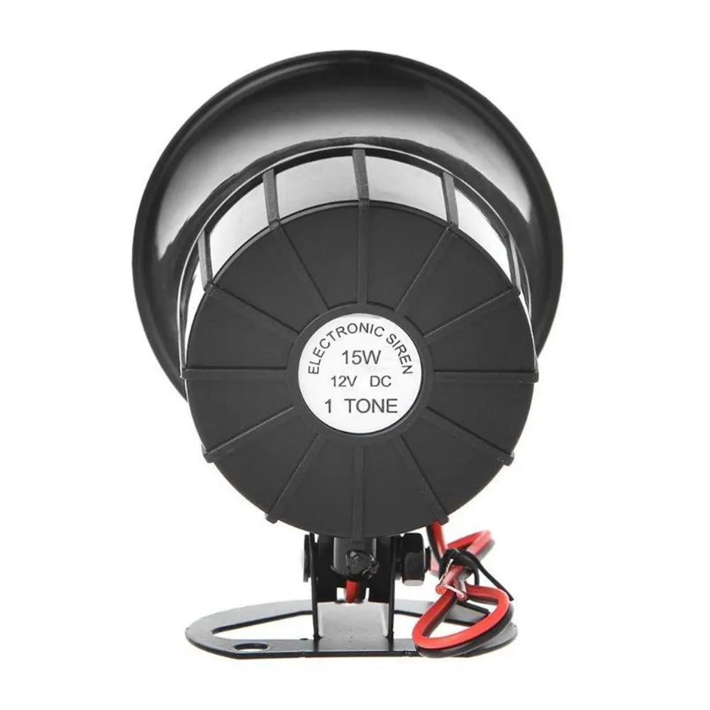 

DC 12V Durable Alarm Horn Siren Loud Sound Low Consumption Anti-theft Outdoor With Bracke Protection Wired Home Security System