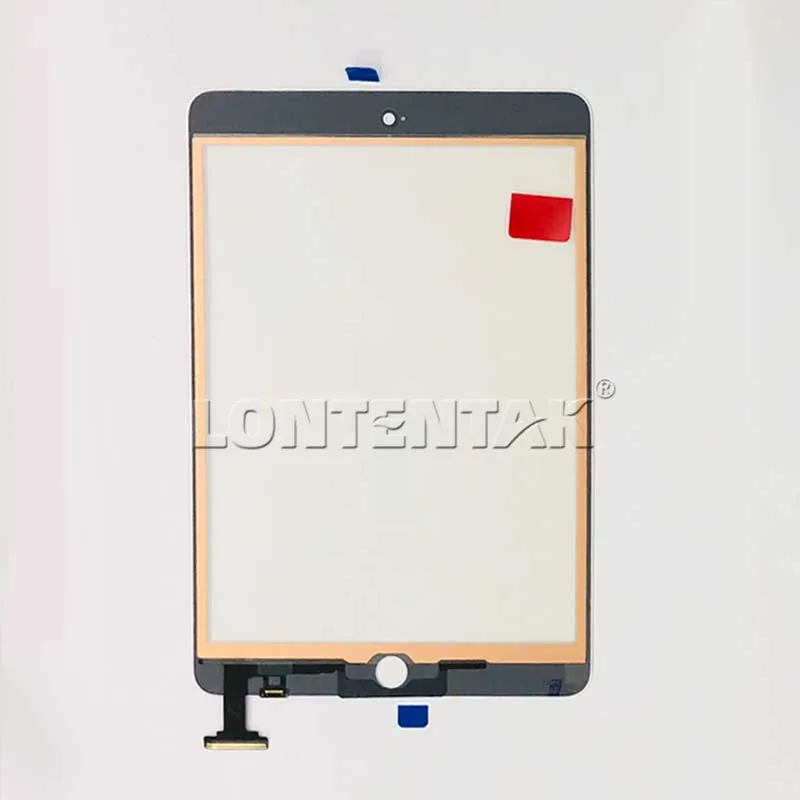 

High Quality For ipad Mini2 mini3 Outer Digitizer Touch Glass TP Lcd Screen With Button Flex Front panel Replacement Assembly
