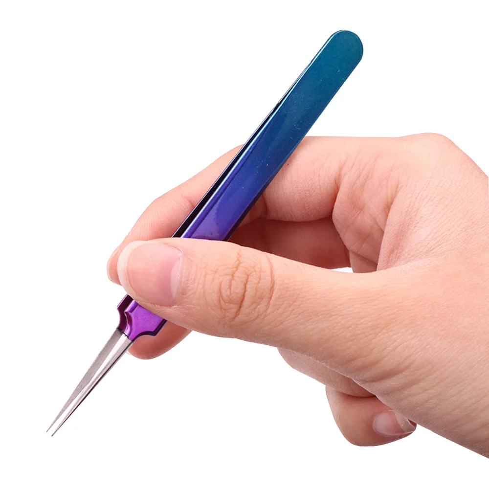 1 шт. пинцет для наращивания ресниц с изогнутой иглой| |