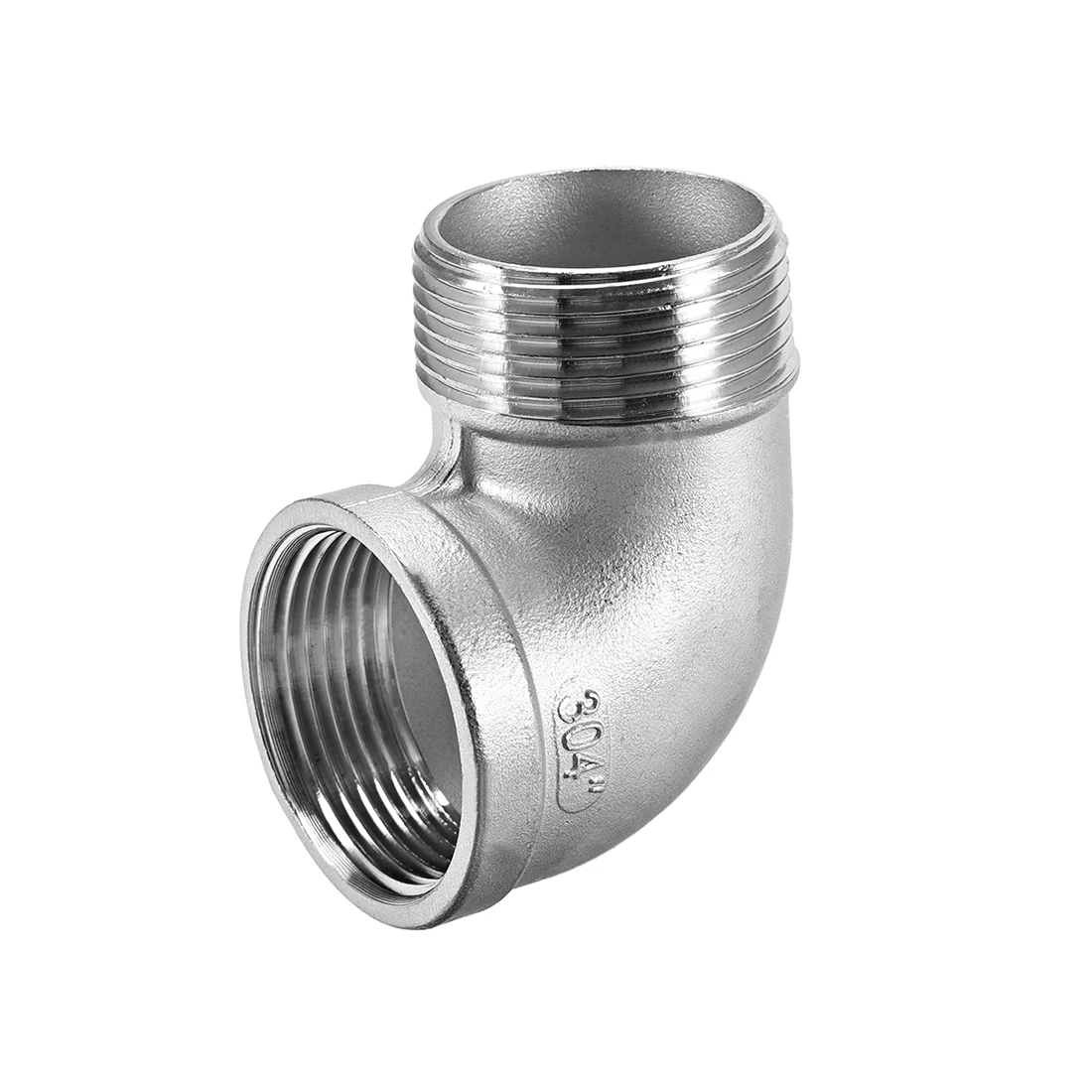 

Нержавеющая сталь uxcell 304 литой трубы штуцер 90 градусов локоть 1-1/4BSPT гнездовой X 1-1/4BSPT мужской поток