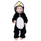 Костюм пингвина для маленьких мальчиков, комбинезон-комбинезон, костюмы с животными для хэллоуивечерние, Рождественский праздничный наряд Пурим