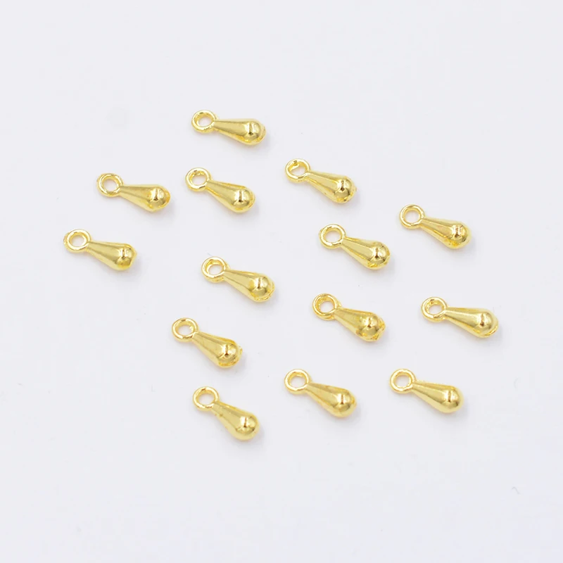 Бусины-удлинители для бижутерии разноцветные металлические 200 шт. | Украшения и