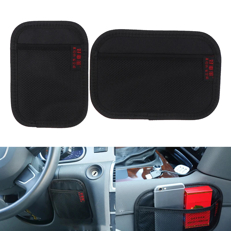 

Fabric Car Storage Net Bag Automotive Pocket Multi-use Car Seat Back Organizer