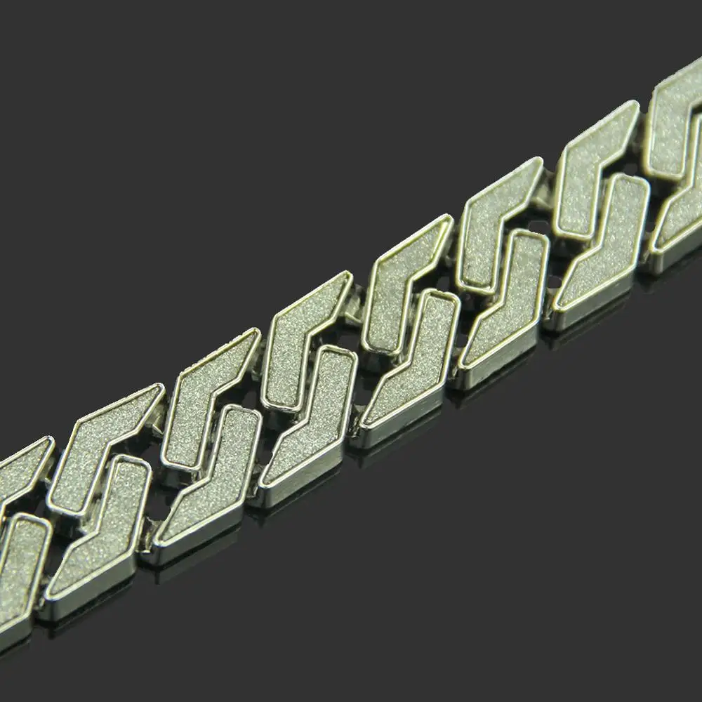 Мужской браслет из кубинской цепи в стиле хип-хоп | Украшения и аксессуары