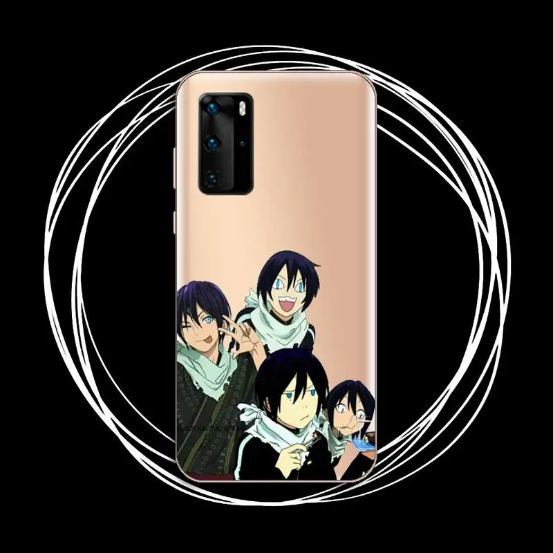 

Noragami yato manga Anime Phone Case Transparent for Huawei P20 P30 P40 lite pro P smart 2019 honor 8x 10i