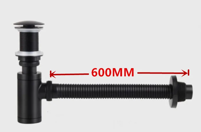 

Латунный сифон для раковины Ferond черный