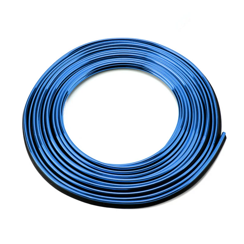 5M Interior Exterior Decoration Strips Car Styling Moulding Trim Dashboard Door Edge For Universal Cars Auto Accessories