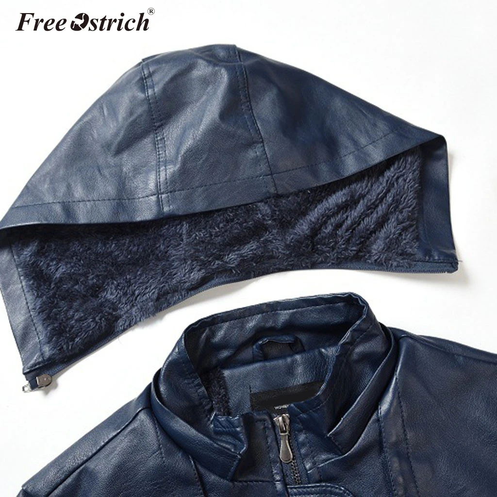Бесплатная Страусиная 2019 куртка из искусственной кожи Женская Зимняя Куртка