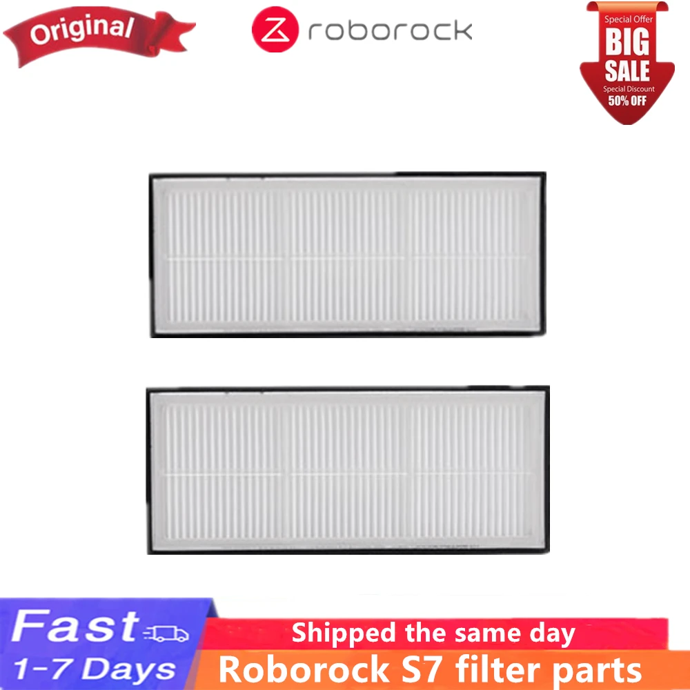 

Новинка, оригинальный робот-пылесос Roborock S7 S70 S75 для подметания и влажной уборки, моющийся пылесборник с фильтром, сетчатые аксессуары