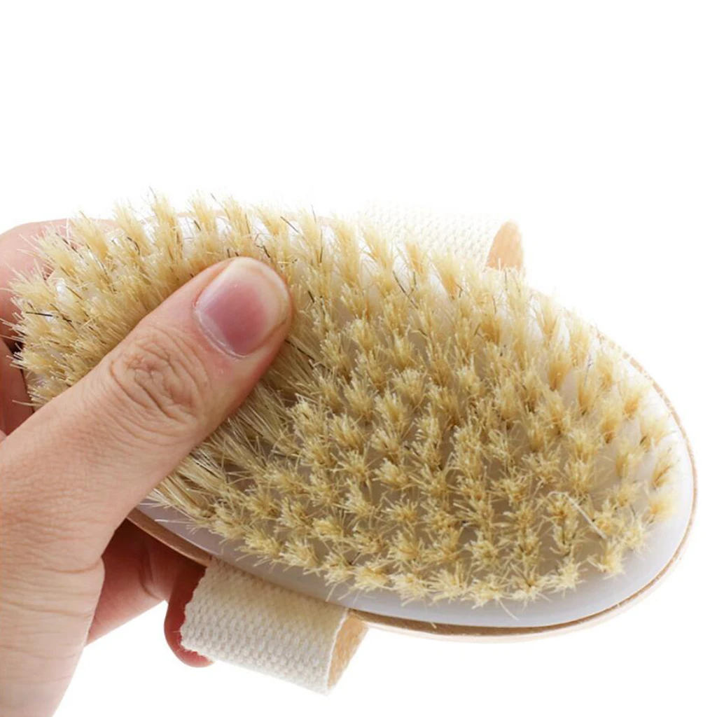 

Body Brush for Wet or Dry Brushing - Gentle Exfoliating for Softer, Glowing Skin