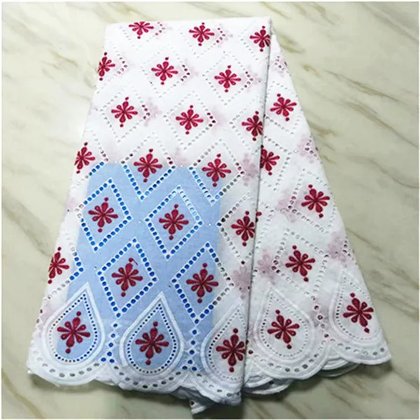 as picture Швейцарская вуаль кружева в швейцарской последние tissu africain broderie хлопок кружева ткань из Дубая высокого качества кружева 5 ярдов/партия - Цвет: as picture