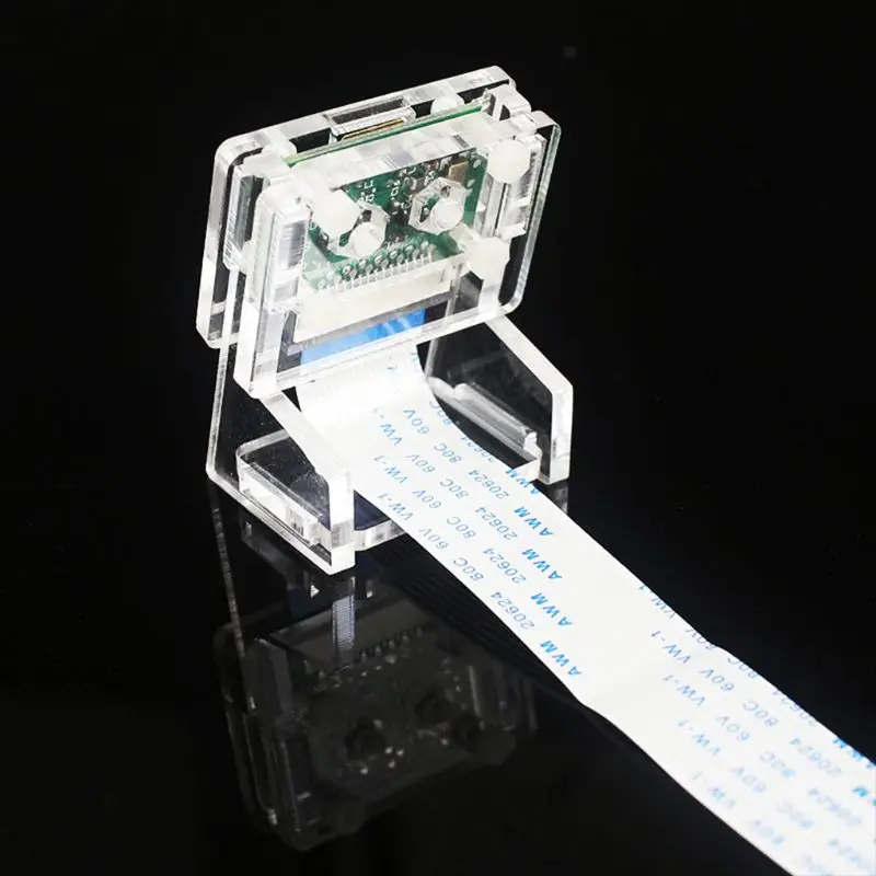 1 комплект прозрачный акриловый держатель для камеры 5 МП чехол Raspberry Pi 1-4 V2